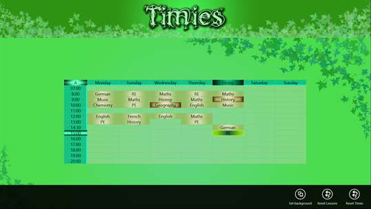 Timies Timetable screenshot 6
