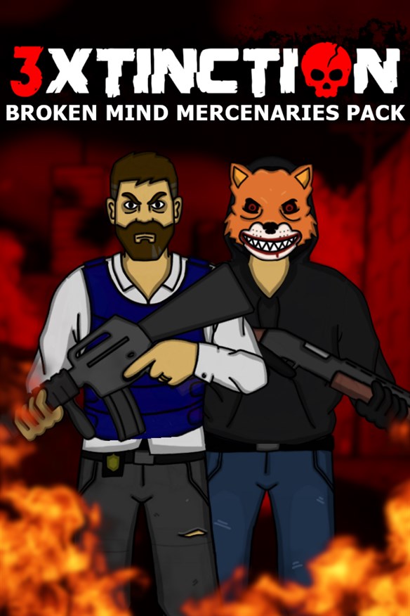 3XTINCTION - BROKEN MIND Mercenaries Pack Xbox Series X|S and Xbox One cover art