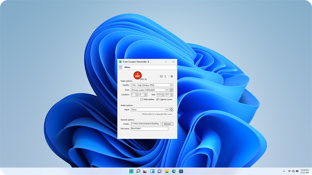 Free Screen Recorder X_3