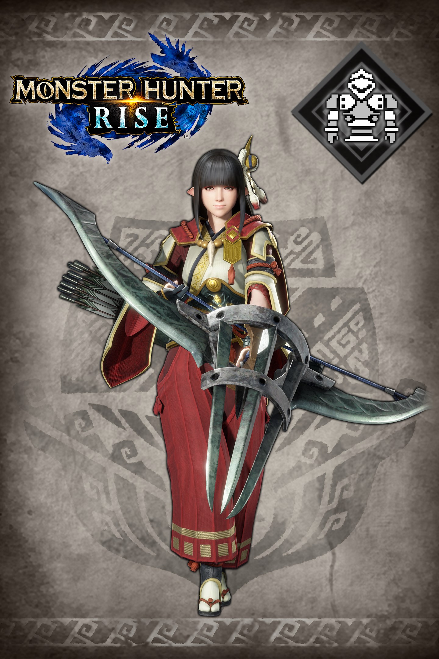 "Hinoa" Hunter layered armor set | Xbox | Chiave | Privato