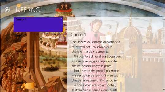 W8Book-Divina Commedia screenshot 3