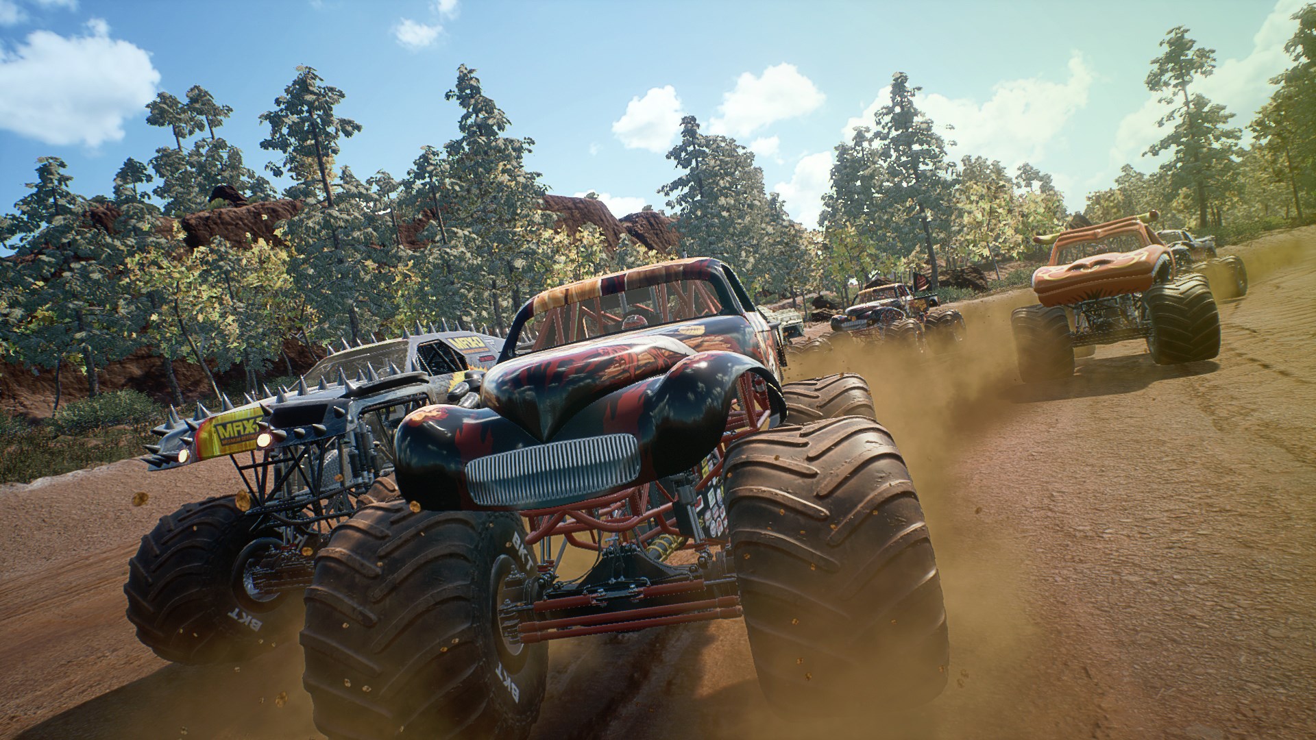 Monster Jam Steel Titans Power Out Bundle