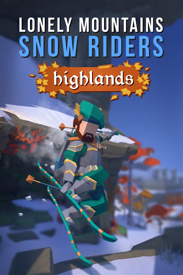 Lonely Mountains: Snow Riders - Highlands Xbox Series X|S and Xbox One cover art