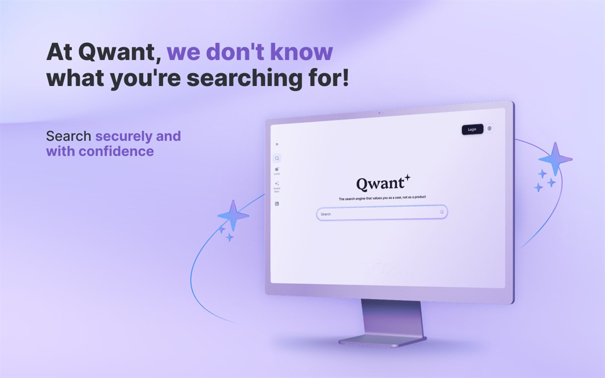 Qwant - Search engine and tracker blocker