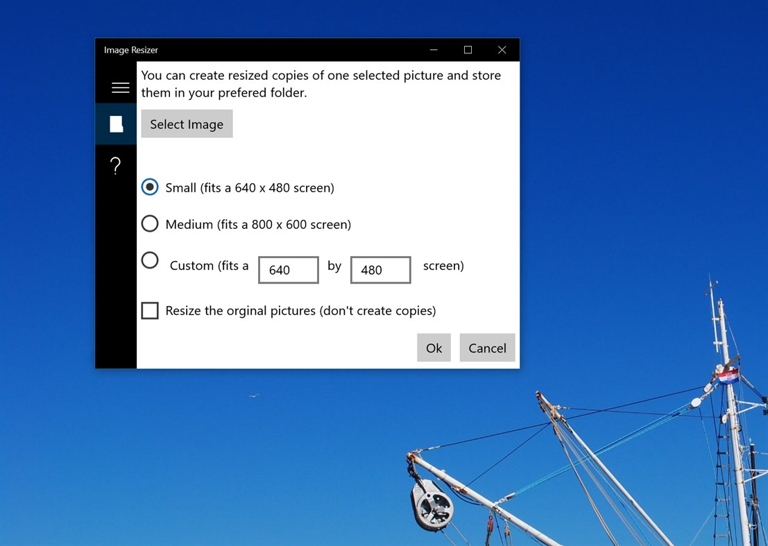 #1. Resize Image (Windows) 由: Get-the-solution