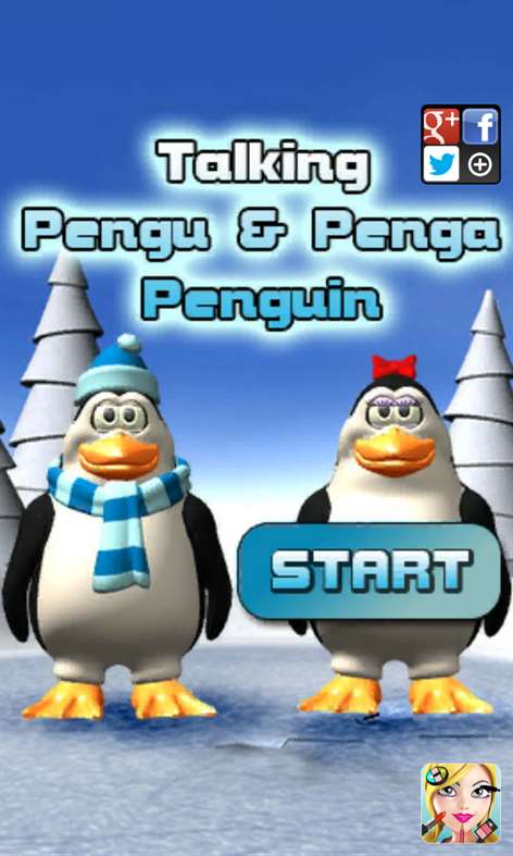 Talking Pengu and Penga Penguin Screenshots 1