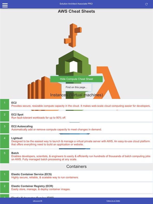 #5. AWS Cert Solution Architect Associate Prep Pro (Windows) Podle: Djamgatech Corp