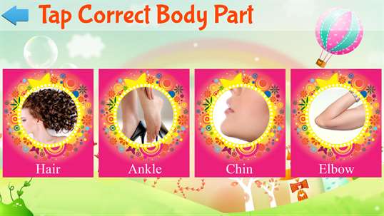 Human Body Parts for Kids screenshot 2