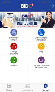 BIDC Mobile Banking Viet Nam screenshot 4