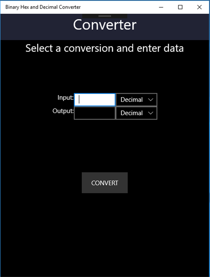Numeric Binary and Hex Converter (Windows) 게시자: Q Development