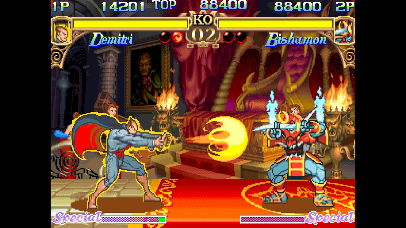 #2. Capcom Arcade 2nd Stadium: Darkstalkers: The Night Warriors (Xbox) Podle: CAPCOM CO., LTD.