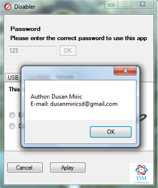 #6. Disabler (Windows) 由: DM Software*
