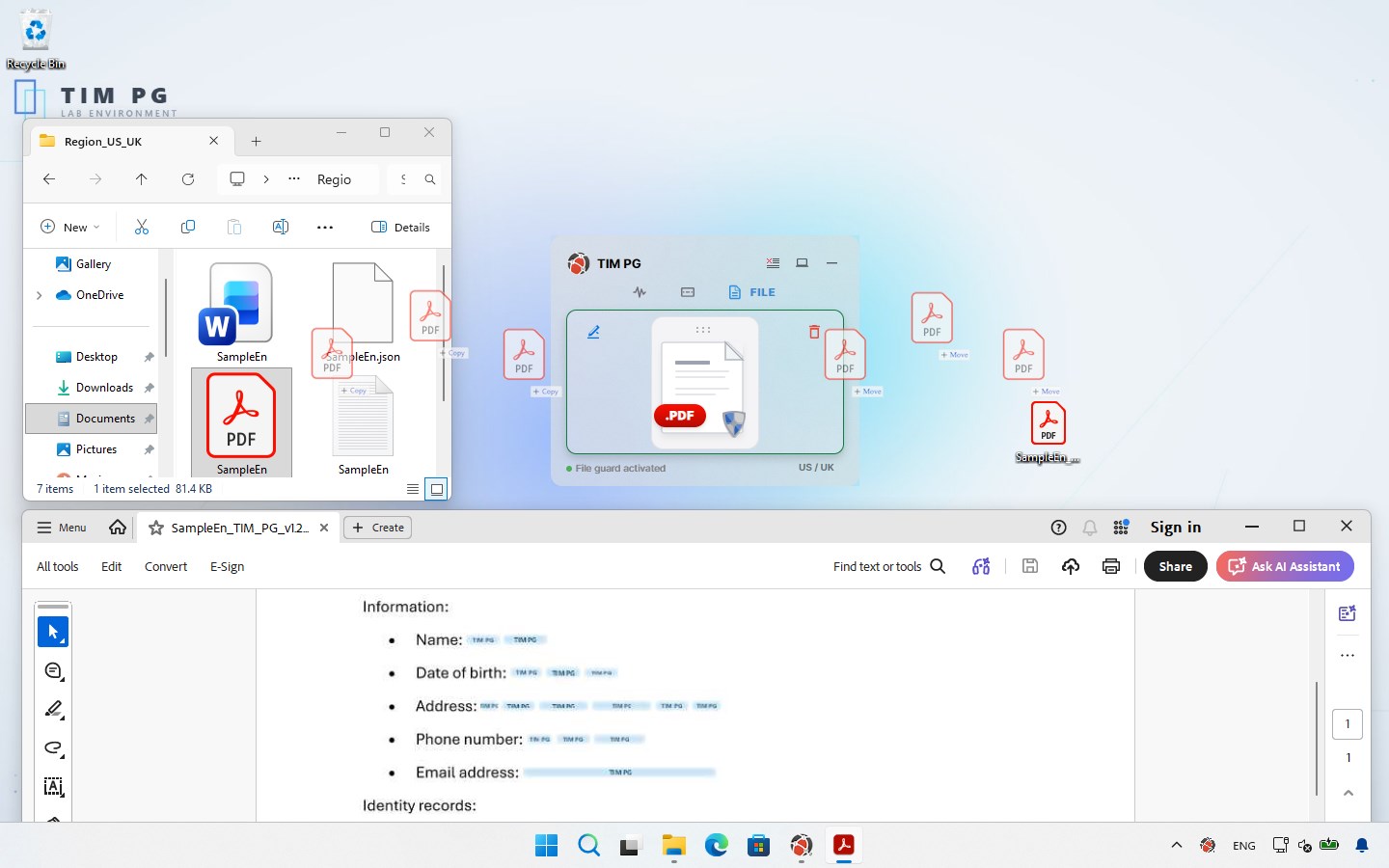 TIM PG screenshot