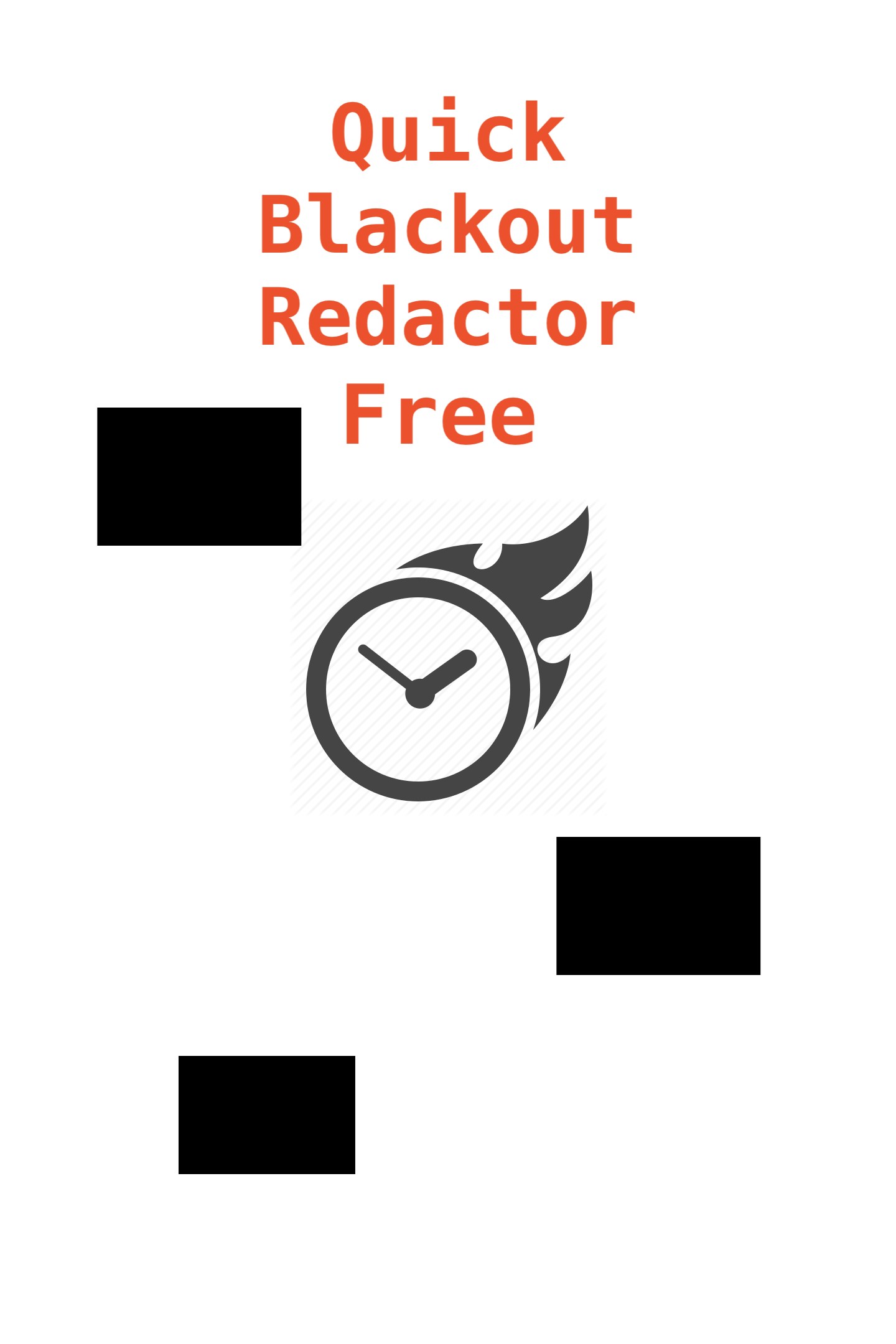 Quick Blackout Redactor Free
