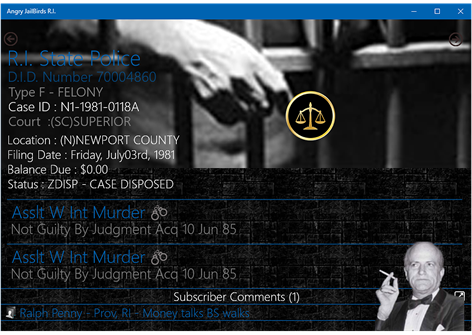 R.I. Background Check Screenshots 1