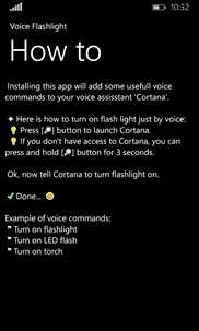 Voice Flashlight screenshot 3