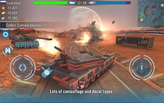 Future Tanks: Armored War Machines Free Online Game screenshot 3