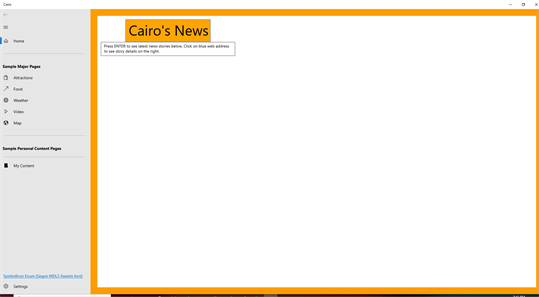 Taste of Cairo screenshot 1