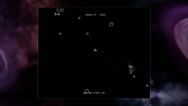 Asteroids & Deluxe screenshot 1