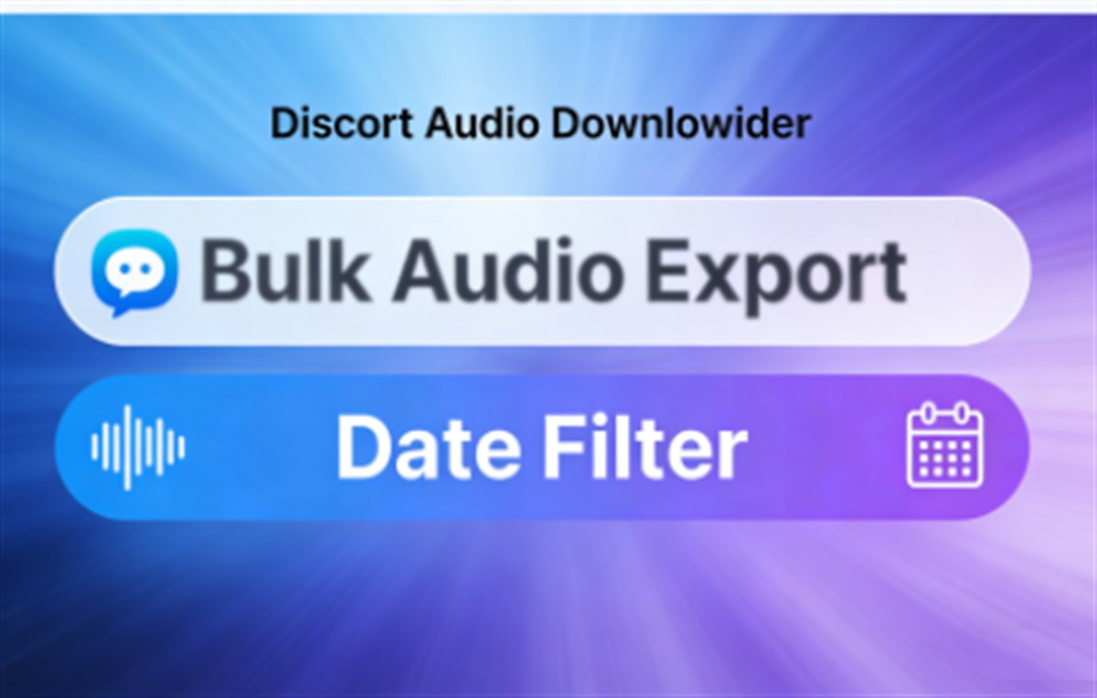Discord Audio Downloader