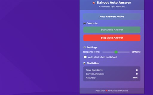 Kahoot Hacker Auto Answer Stats, Downloads & Safety Check | Chrome-Stats