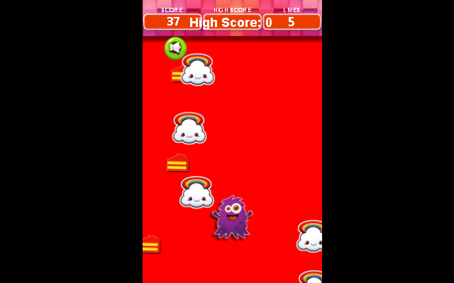 Candy Monster Jumping Game