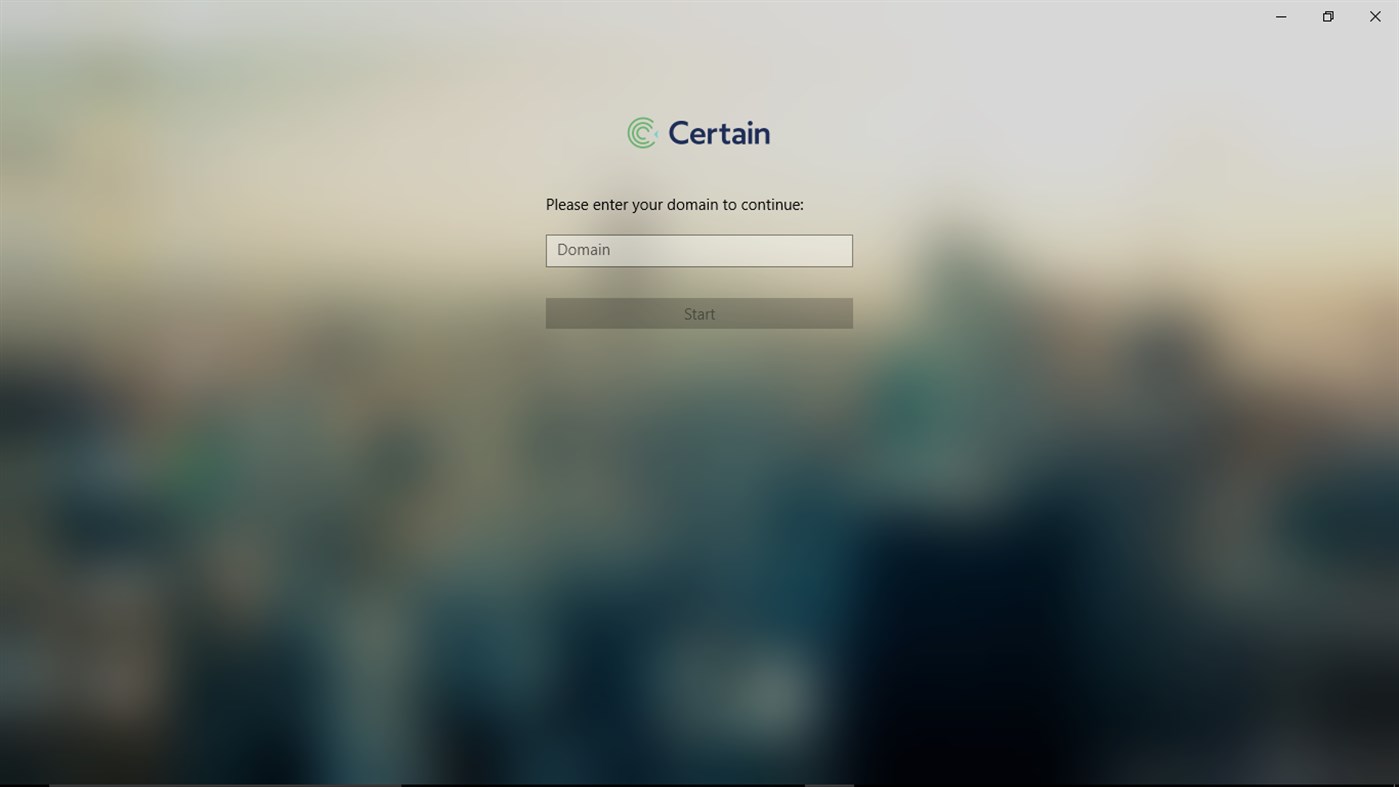 #2. Certain Check-In (Windows) Przez: Certain Inc.