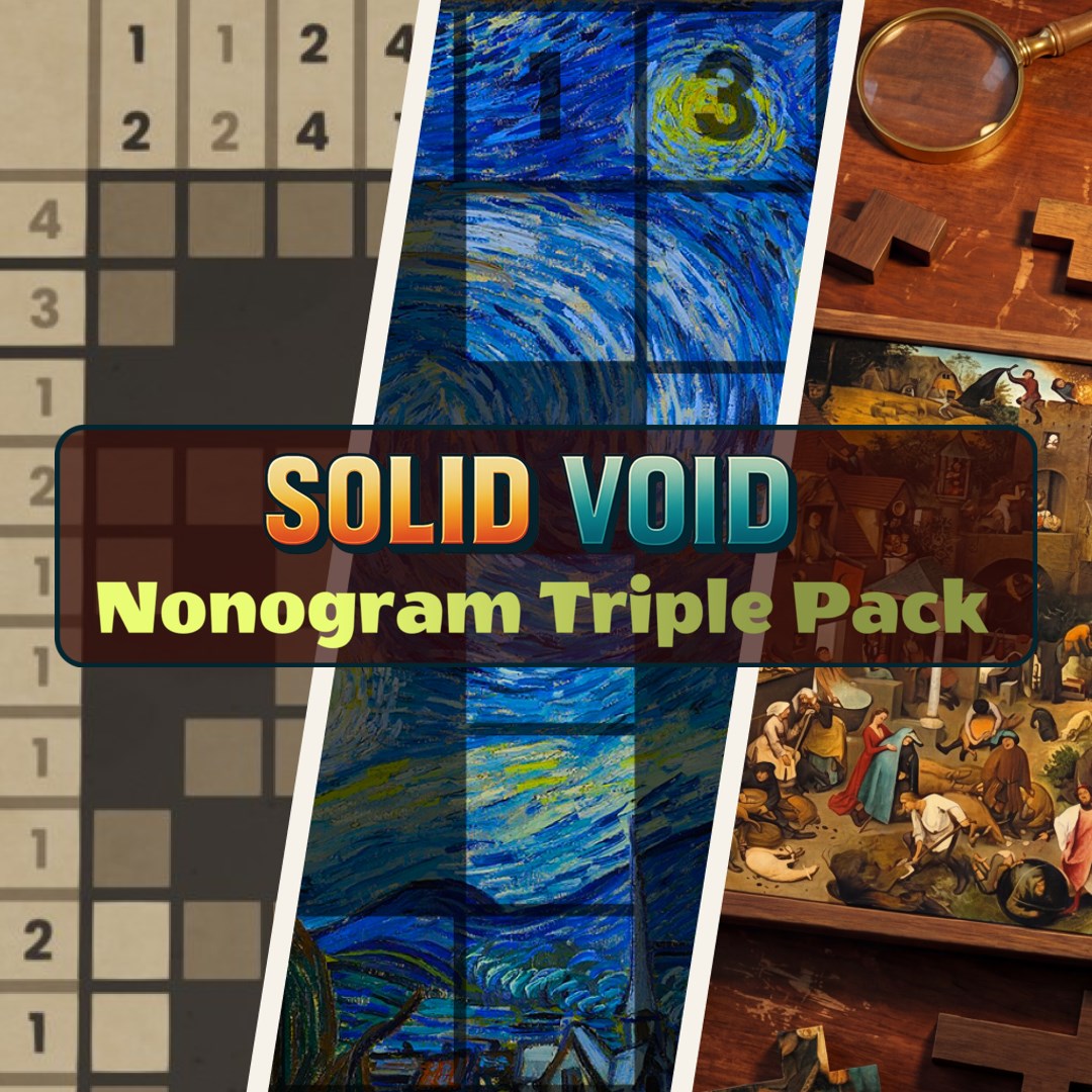 Solid Void - Nonogram Triple Pack