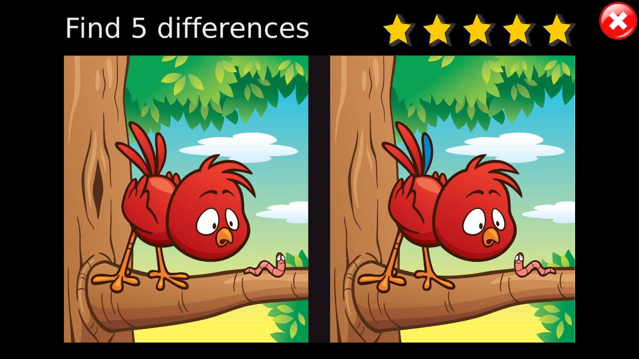 Find 5 Differences for kids screenshot 2 of 4