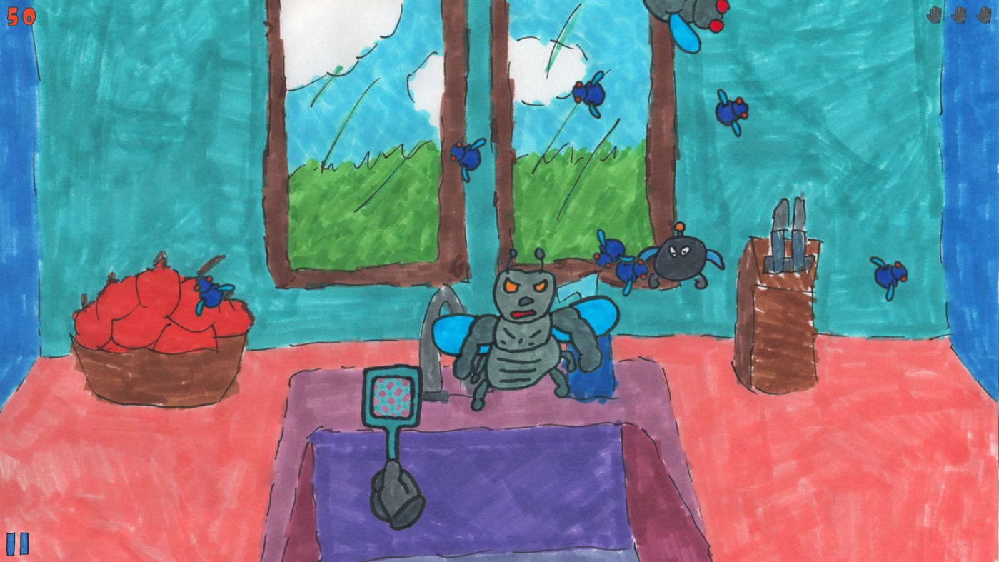 #2. Attack of the Flies (Windows) โดย: Ape Apps