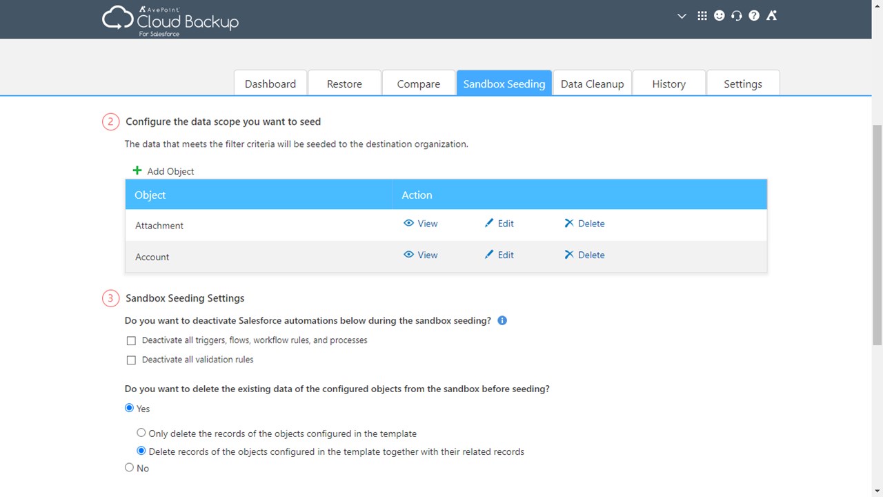 Snapshot 5 of Cloud Backup for Salesforce