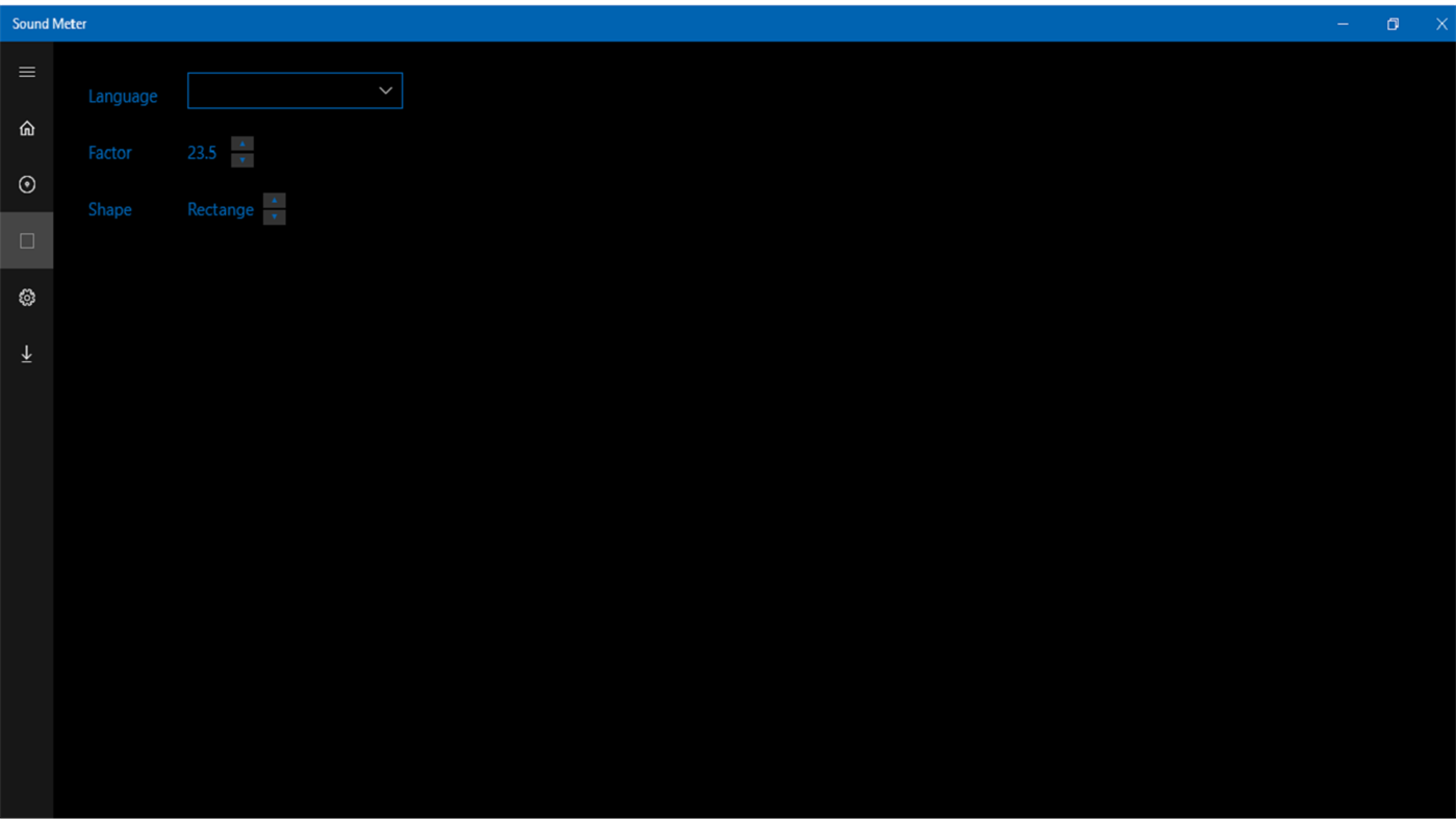 #3. Sound Meter (Windows) Oleh: Abhinav S