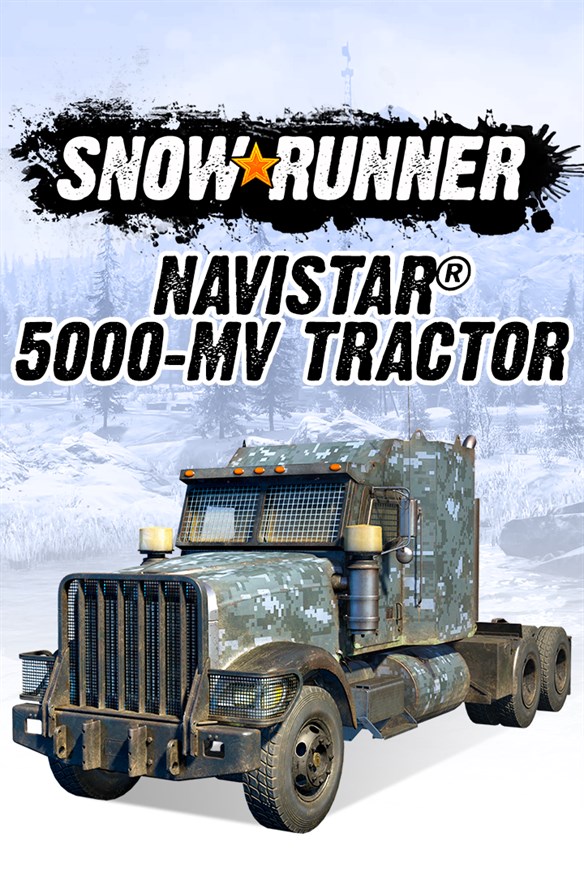 SnowRunner - Navistar 5000-MV Tractor (Windows 10) Xbox Series X|S and Xbox One cover art