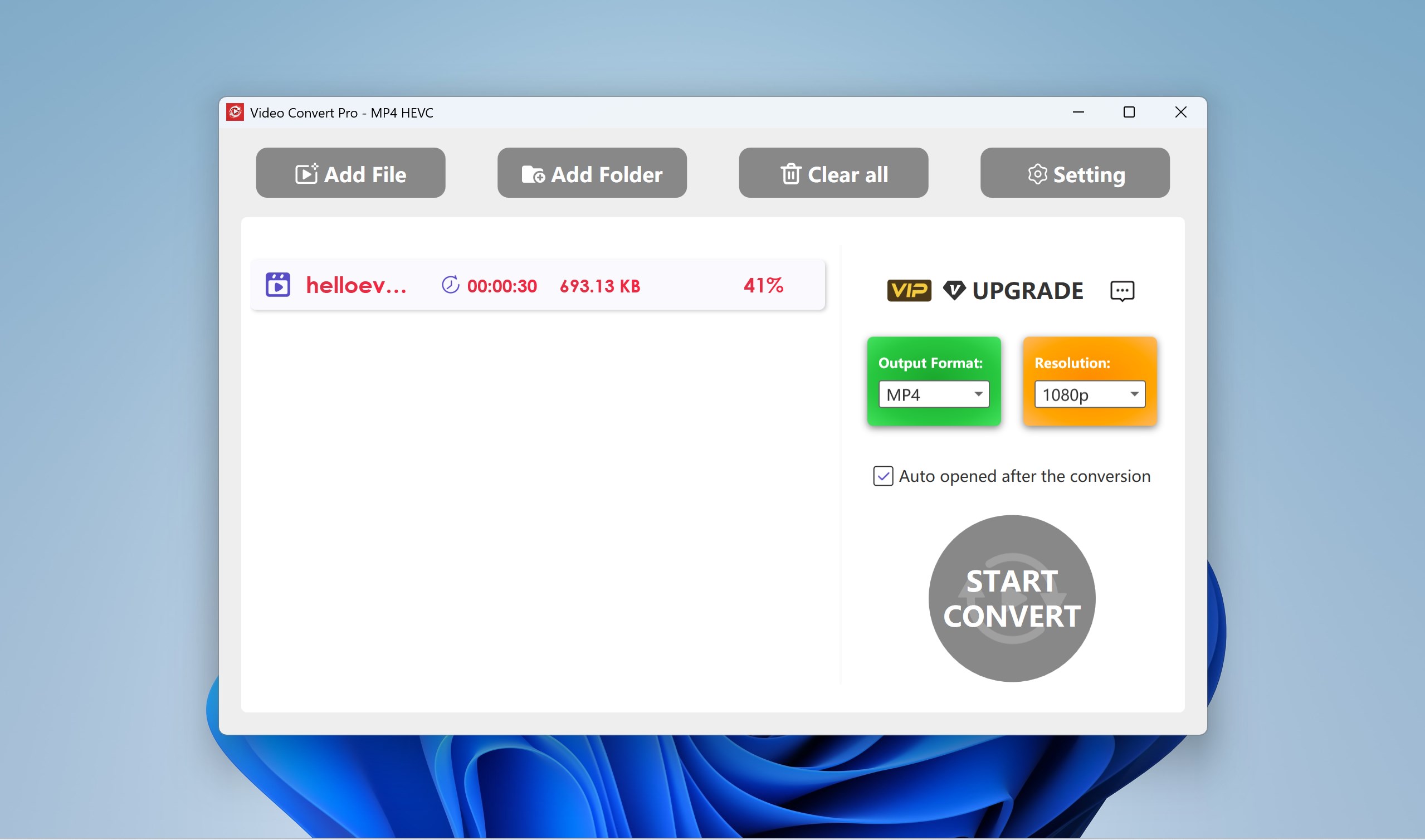 Video Convert Pro - MP4 HEVC screenshot