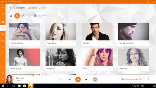 gPlayer for Google Play Music PRO screenshot 4