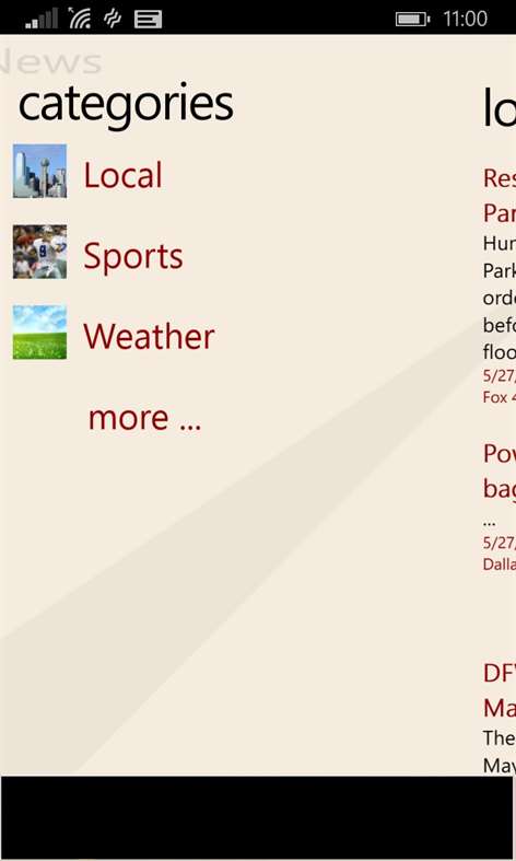 Dallas News Screenshots 2