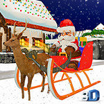 Santa Claus Christmas Transport - Gifts Delivery