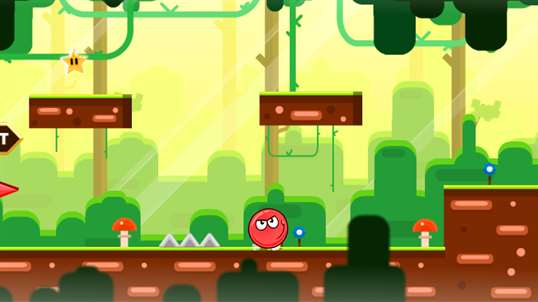Red Ball 5 Adventures screenshot 2