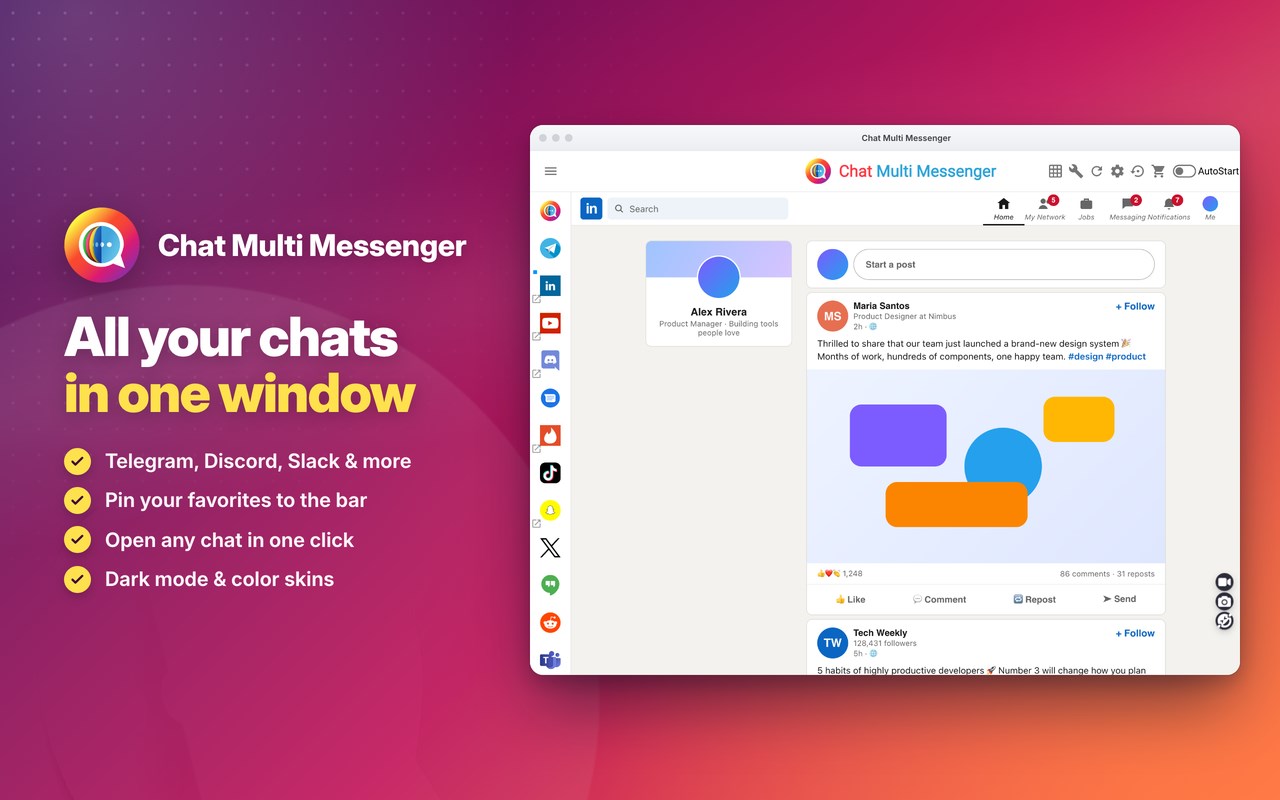 Chat Multi Messenger