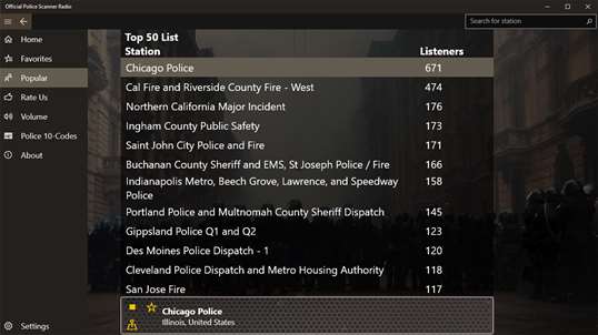Official Police Scanner Radio screenshot 4