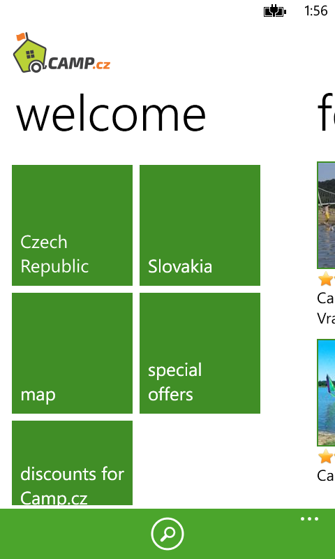Screenshot 1 Camp.cz windows