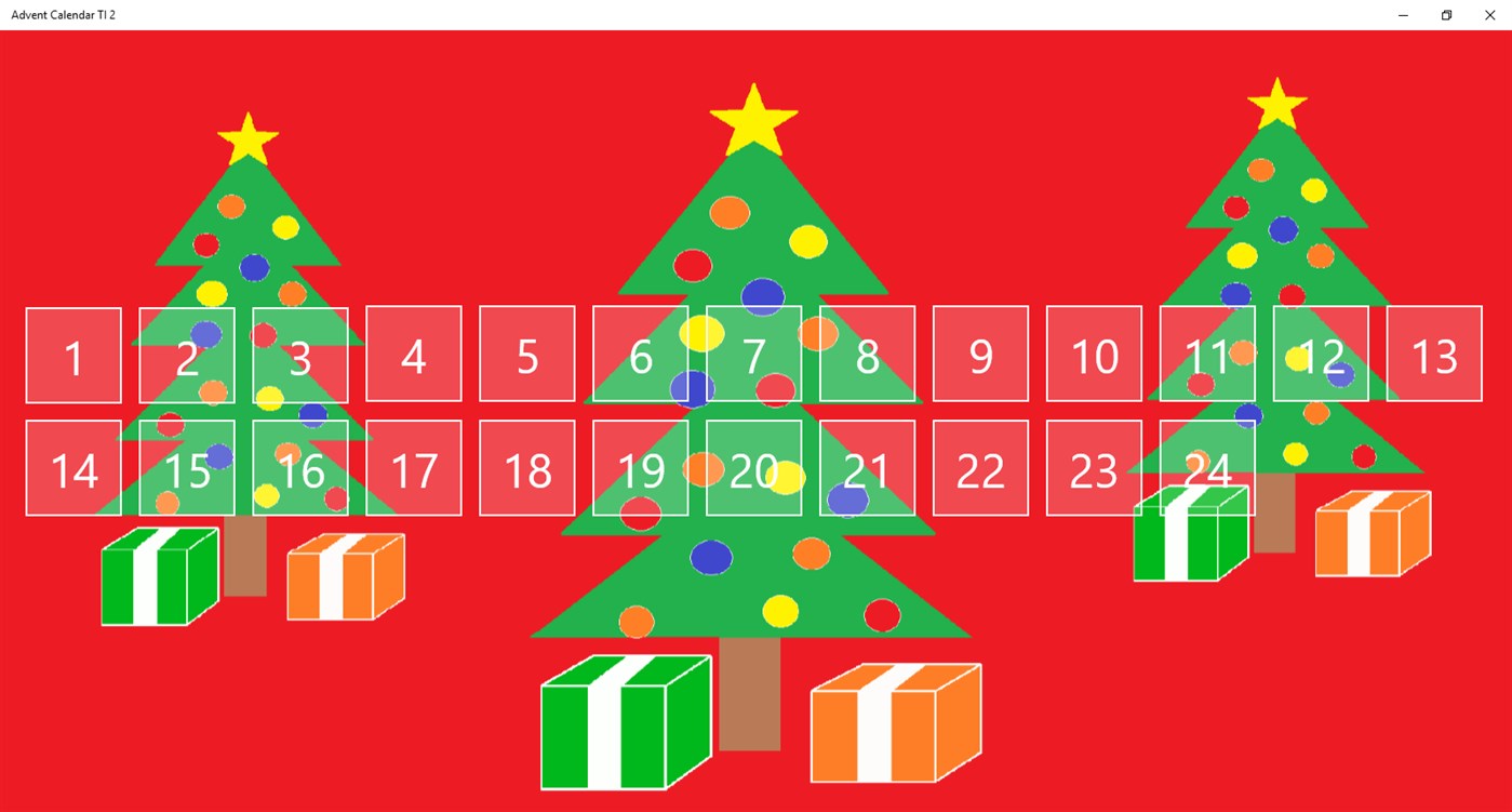 #1. Advent Calendar TI (Windows) 由: TI Apps