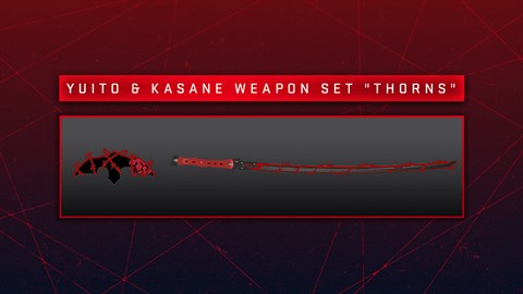 SCARLET NEXUS Yuito & Kasane Weapon Set "Thorns"