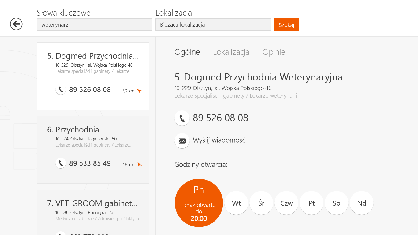 Firma - wszystkie informacje niezbędne do szybkiego kontaktu.