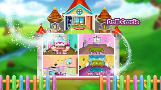 Doll House Design & Decoration : Kids Game screenshot 3