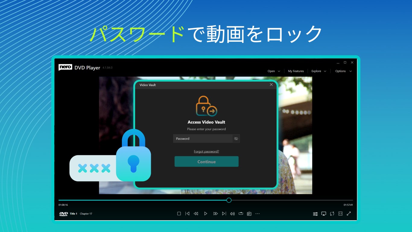 DVD Player & Video Player by Nero - Windows に無料でダウンロードし