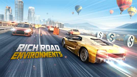 Road Racing: Extreme Traffic Driving Game screenshot 1