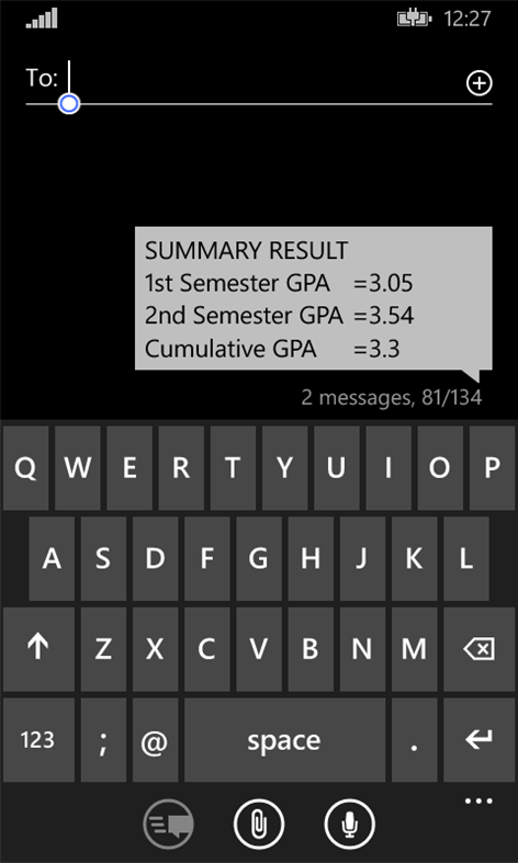 #8. kampus CGPA Calculator (Windows) By: CyberIBM Corporation