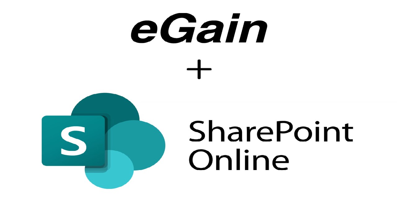Snapshot 1 of eGain Knowledge Hub™ for Microsoft SharePoint Online