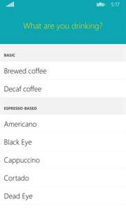 Caffeineometer screenshot 3